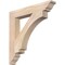 Ekena Millwork Imperial Traditional Smooth Bracket, Douglas Fir, 3 1/2"W x 24"D x 24"H BKT04X24X24IMP01SDF - alternate 1